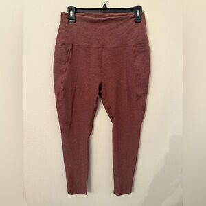 Beyond Yoga mauve Leggings